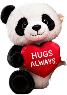 Soft panda toy